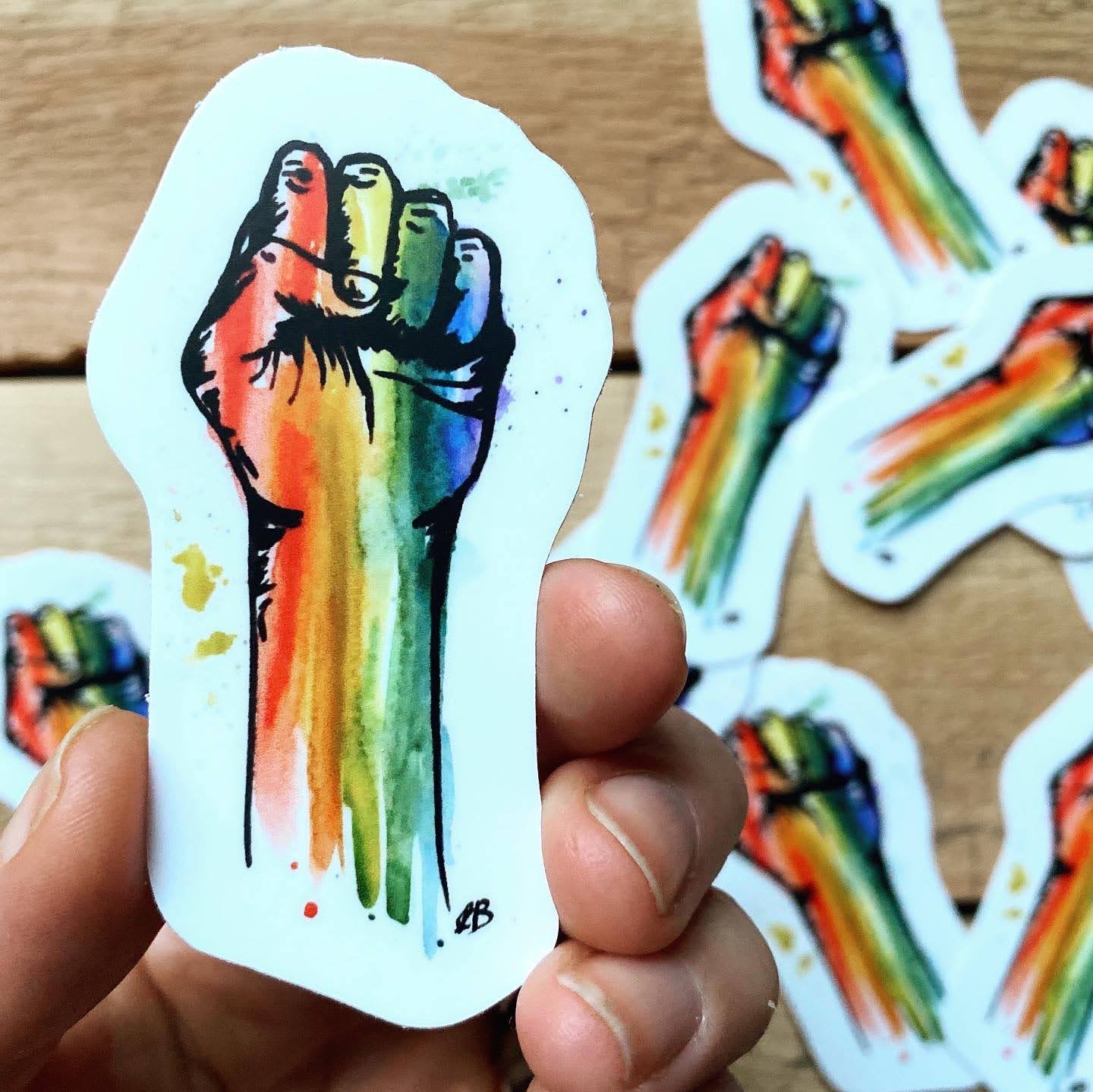 LGBTQ+ Pride Solidarity 3” Sticker - Havyn