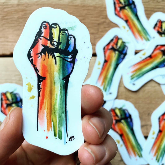 LGBTQ+ Pride Solidarity 3” Sticker - Havyn