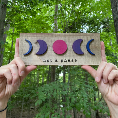 MINI Not a Phase LGBTQ+ Pride Wall Art - Havyn
