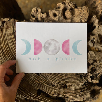 Not a Phase LGBTQ+ Pride Print - Havyn