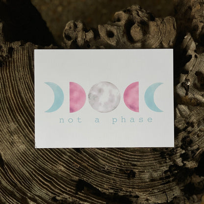 Not a Phase LGBTQ+ Pride Print - Havyn