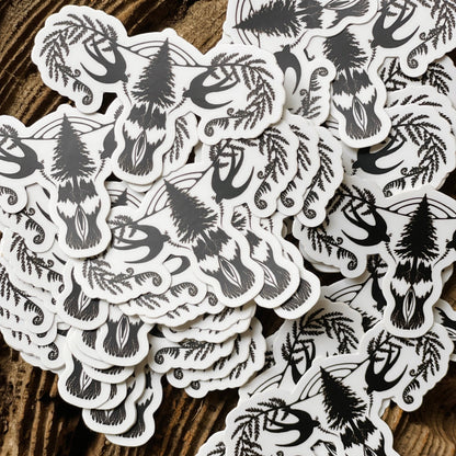 “Peace Within” 3” Uterus Sticker - Havyn