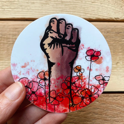 Silence is Violence Solidarity 3” Sticker - Havyn