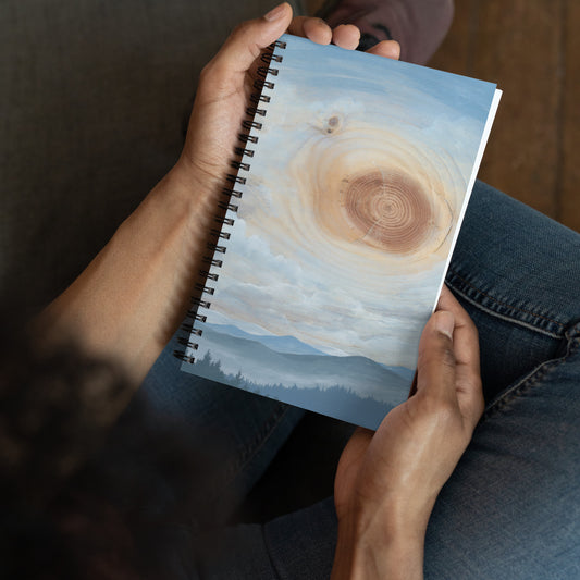 "Perfect Hike" Spiral notebook